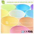 Yellow dental disposable drink cups